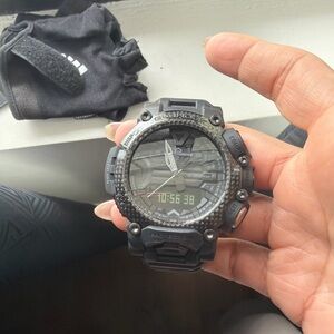 Casio Black Digital-Analog Tactical G-Shock Watch